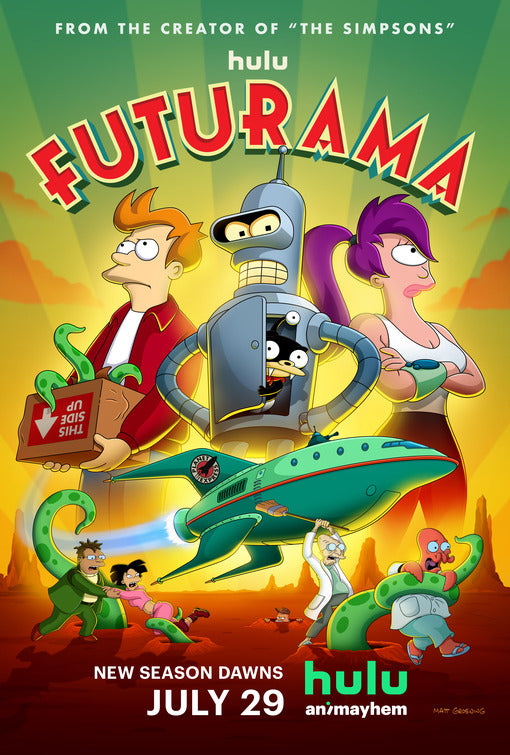 1000 piece jigsaw puzzle for tv poster: Futurama, ver6