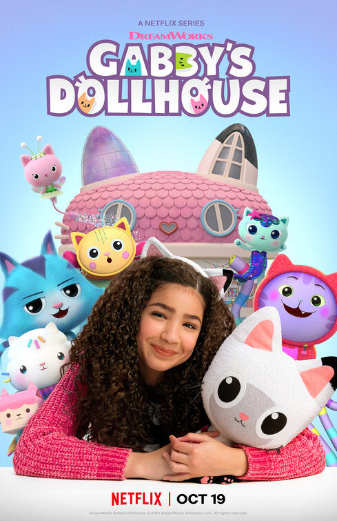 1000 piece jigsaw puzzle for tv poster: Gabby's Dollhouse, ver14