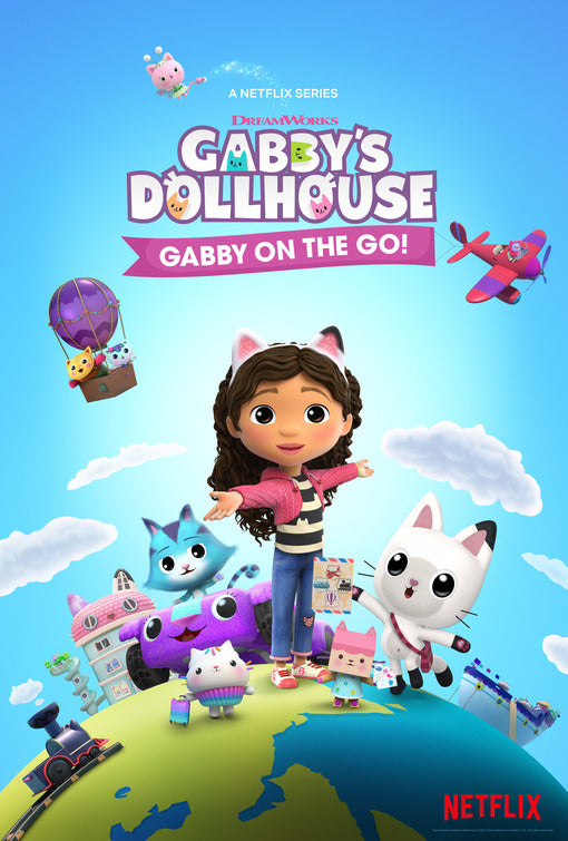 1000 piece jigsaw puzzle for tv poster: Gabby's Dollhouse, ver50