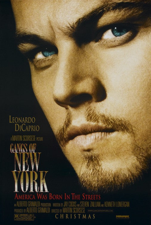 the movie poster: Gangs of New York (2002) ver1