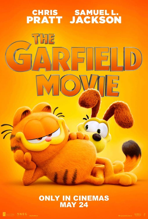 1000 piece jigsaw puzzle for the movie poster: The Garfield Movie (2024) ver2