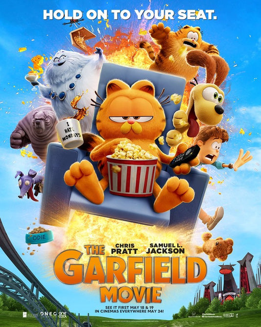 1000 piece jigsaw puzzle for the movie poster: The Garfield Movie (2024) ver23