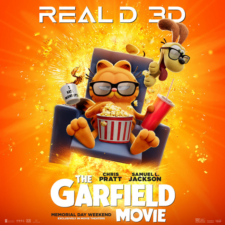 1000 piece jigsaw puzzle for the movie poster: The Garfield Movie (2024) ver29