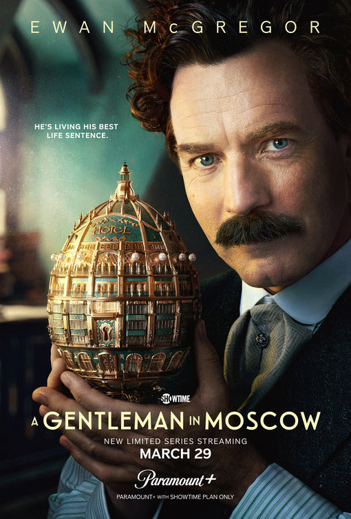 1000 piece jigsaw puzzle for tv poster: A Gentleman in Moscow