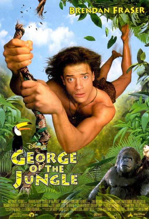 the movie poster: George Of The Jungle (1997) ver3