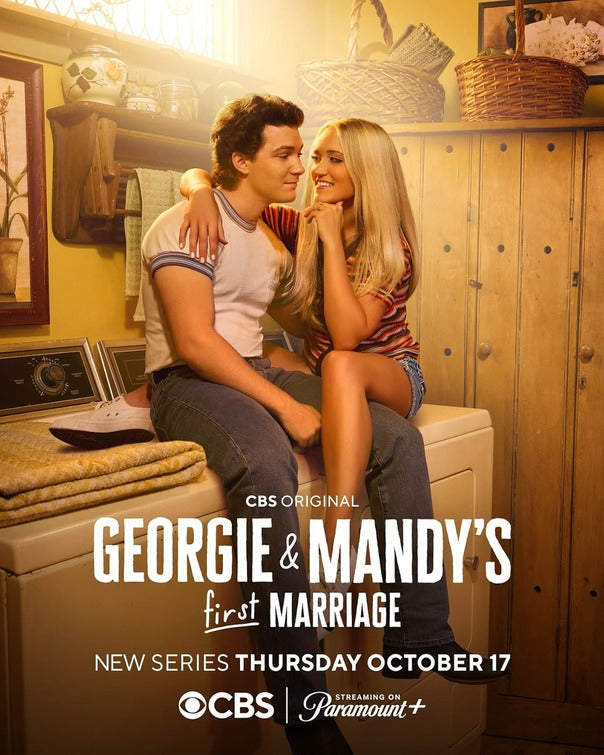 1000 piece jigsaw puzzle for tv poster: Georgie and Mandy's First Marriage