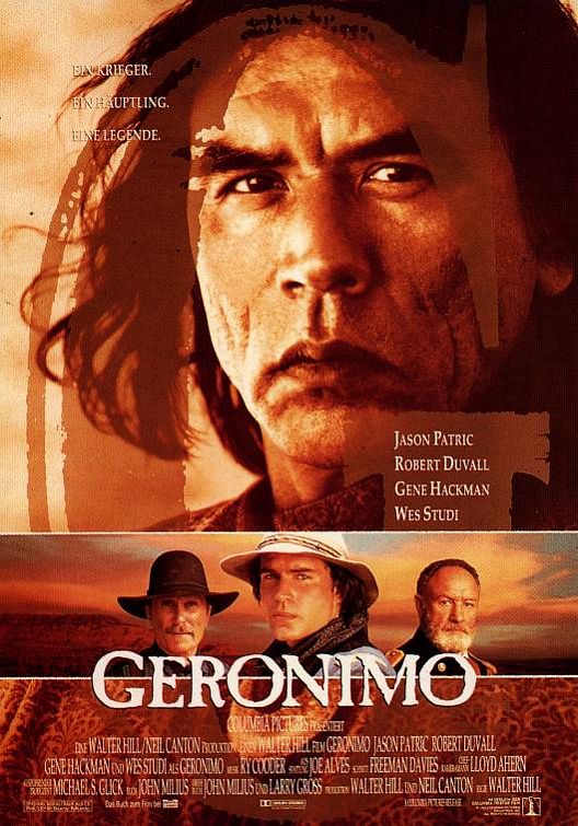 the movie poster: Geronimo: An American legend (1993) ver4