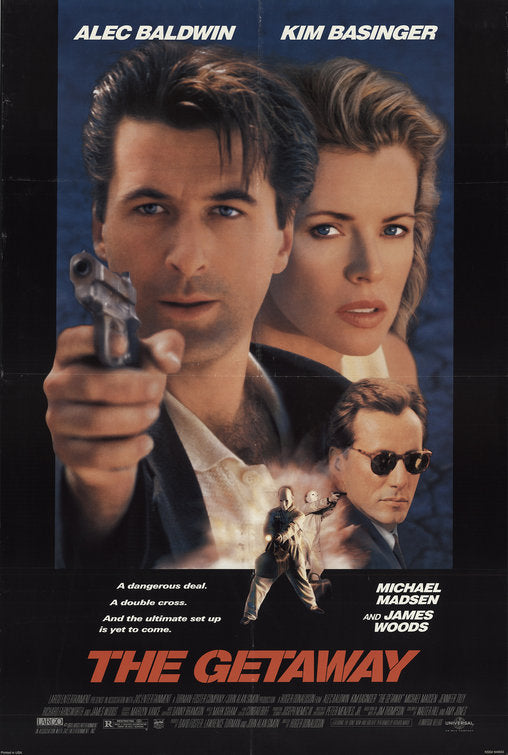 the movie poster: The Getaway (1994) ver1