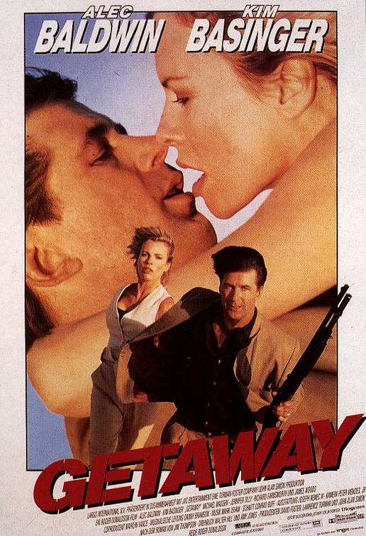 the movie poster: The Getaway (1994) ver2