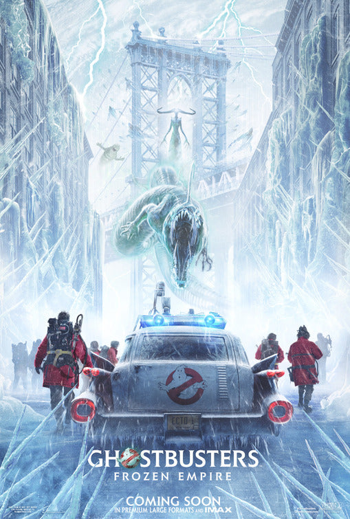 1000 piece jigsaw puzzle for the movie poster: Ghostbusters: Frozen Empire (2024) ver2