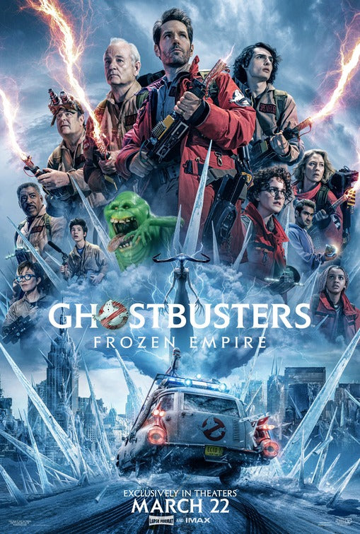 1000 piece jigsaw puzzle for the movie poster: Ghostbusters: Frozen Empire (2024) ver6