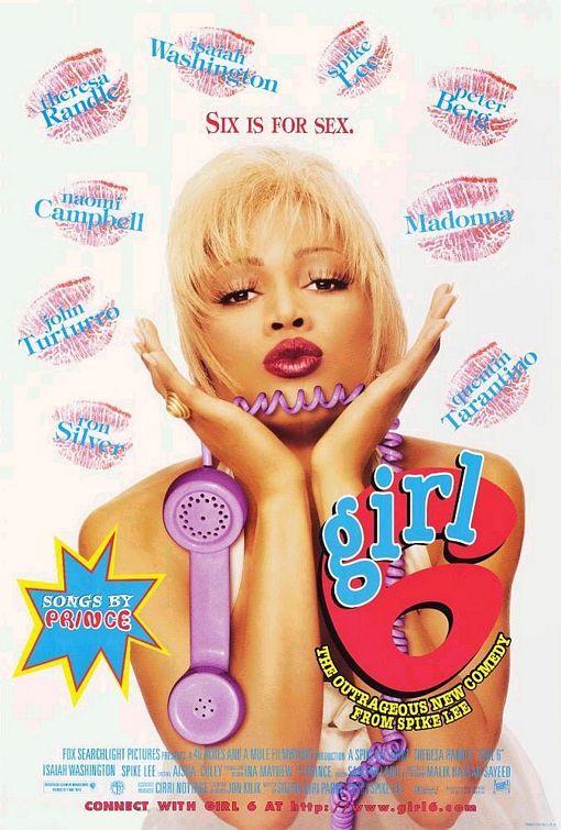 the movie poster: Girl 6 (1996)