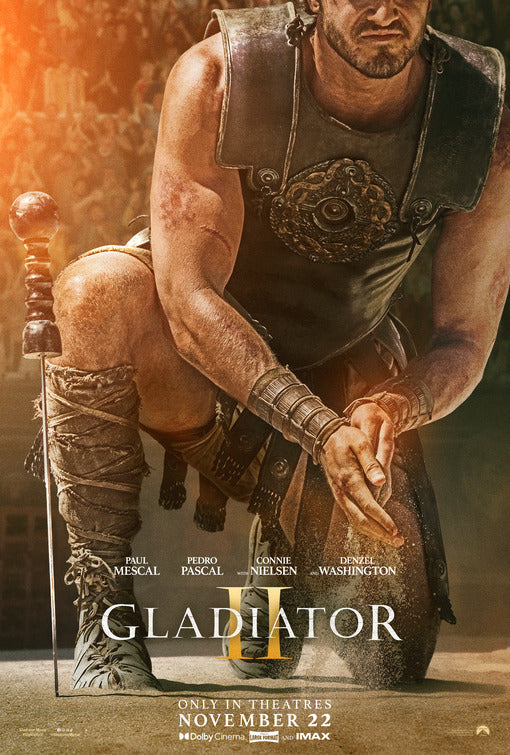 1000 piece jigsaw puzzle for the movie poster: Gladiator II (2024)