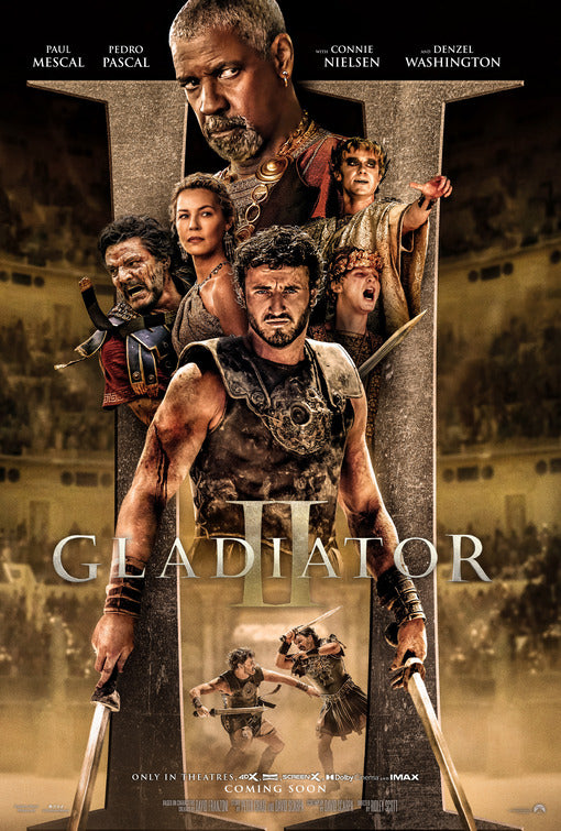 1000 piece jigsaw puzzle for the movie poster: Gladiator II (2024) ver10