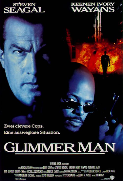 the movie poster: The Glimmer Man (1996) ver2