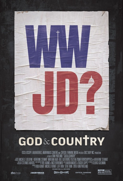 1000 piece jigsaw puzzle for the movie poster: God & Country (2024)