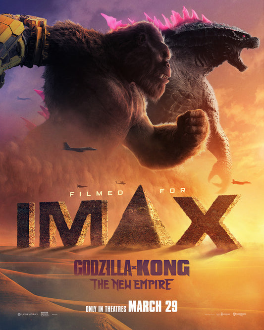 1000 piece jigsaw puzzle for the movie poster: Godzilla x Kong: The New Empire (2024) ver10