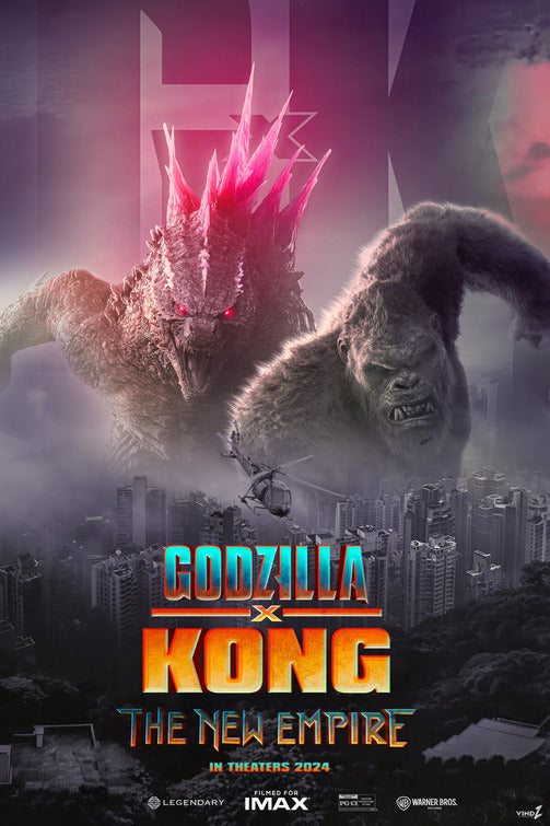 1000 piece jigsaw puzzle for the movie poster: Godzilla x Kong: The New Empire (2024) ver19