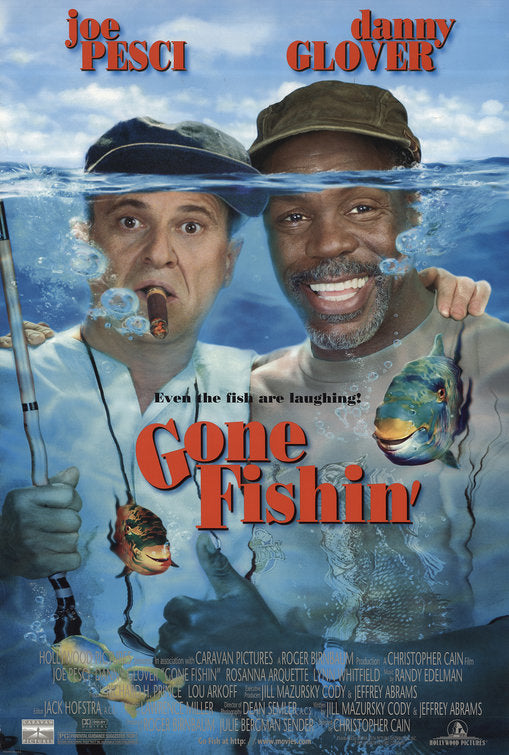 the movie poster: Gone Fishin' (1997)