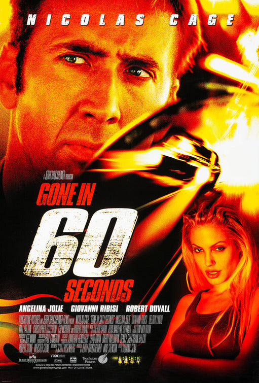 the movie poster: Gone in 60 Seconds (2000)