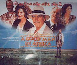 the movie poster: A Good Man In Africa (1994) ver2