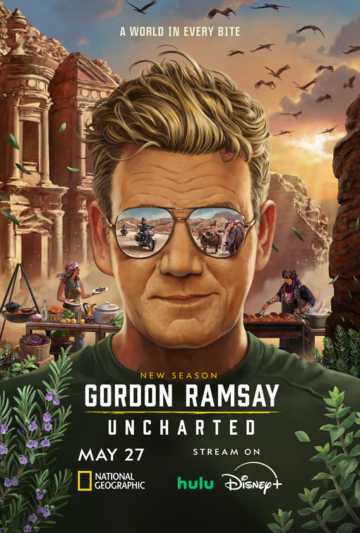 1000 piece jigsaw puzzle for tv poster: Gordon Ramsay: Uncharted, ver3