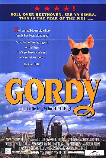 the movie poster: Gordy (1995)