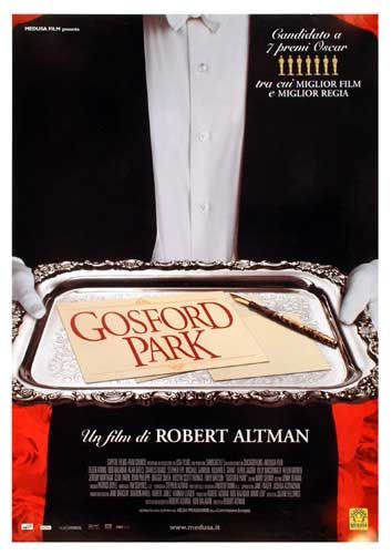 the movie poster: Gosford Park (2001) ver2