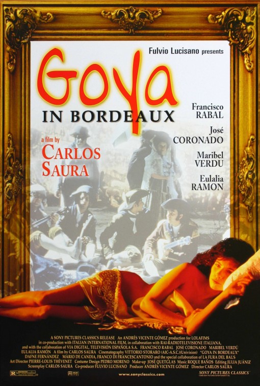 the movie poster: Goya in Bordeaux (2000)