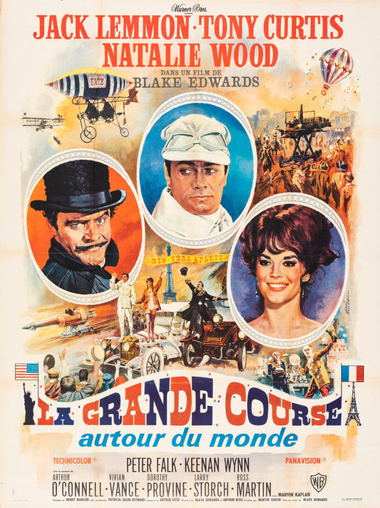 1000 piece jigsaw puzzle for the movie poster: The Great Race (1965) ver3