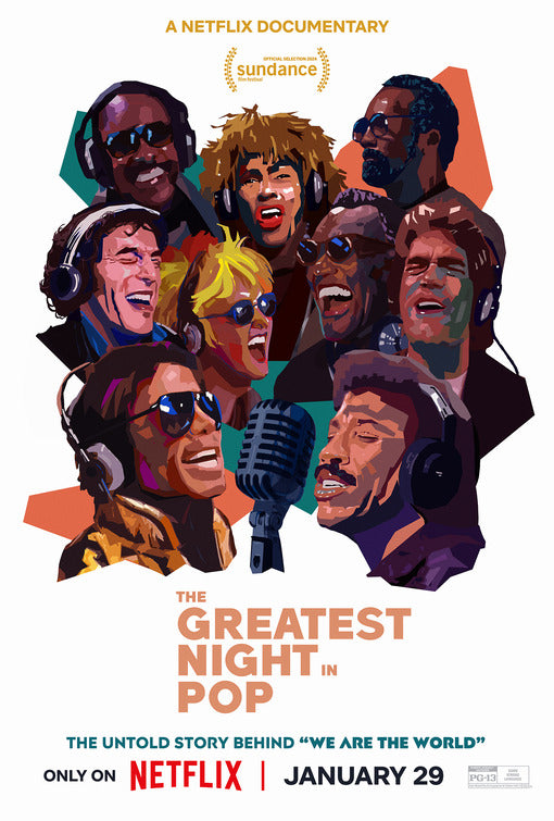 1000 piece jigsaw puzzle for the movie poster: The Greatest Night in Pop (2024)