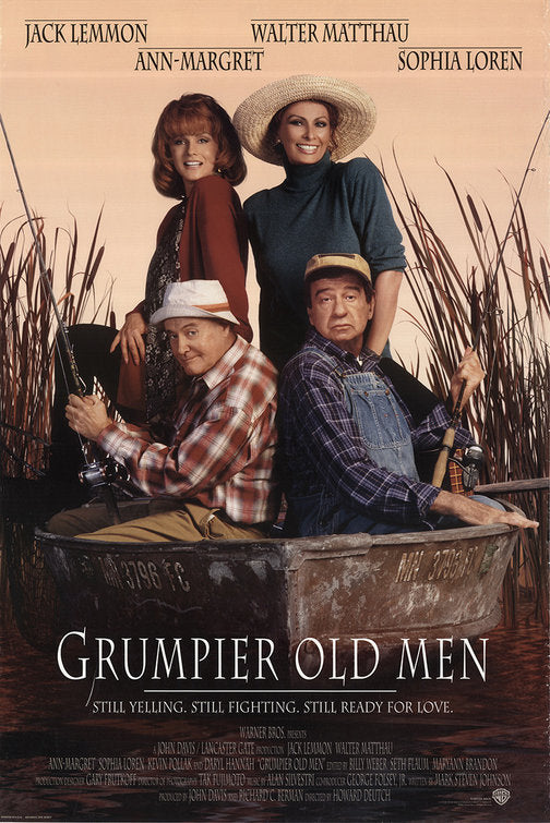 the movie poster: Grumpier Old Men (1995)