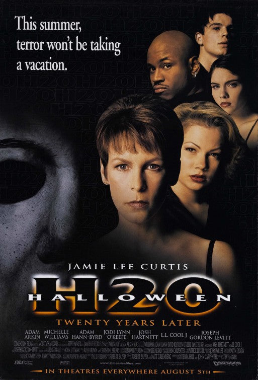 the movie poster: Halloween: H20 (1998)