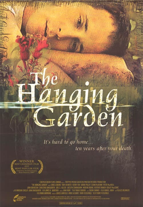 the movie poster: The Hanging Garden (1998)