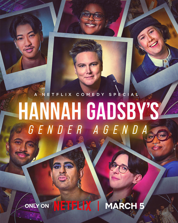 1000 piece jigsaw puzzle for tv poster: Hannah Gadsby's Gender Agenda