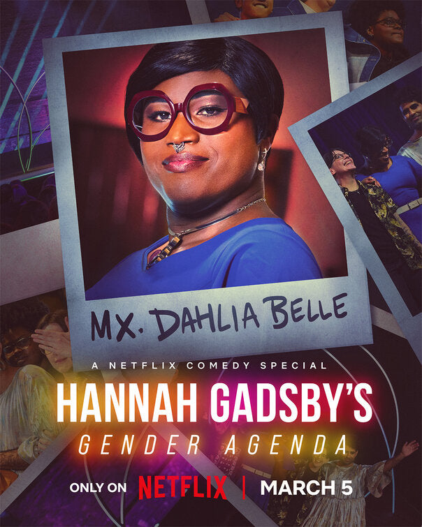 1000 piece jigsaw puzzle for tv poster: Hannah Gadsby's Gender Agenda, ver10