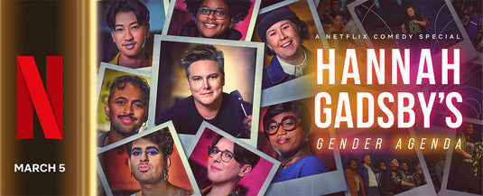 1000 piece jigsaw puzzle for tv poster: Hannah Gadsby's Gender Agenda, ver2