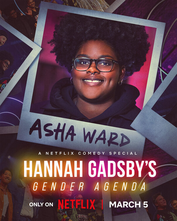 1000 piece jigsaw puzzle for tv poster: Hannah Gadsby's Gender Agenda, ver4