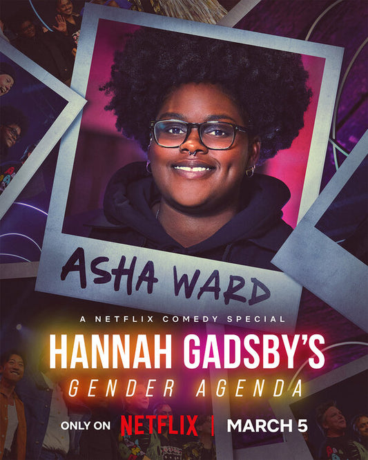 1000 piece jigsaw puzzle for tv poster: Hannah Gadsby's Gender Agenda, ver4