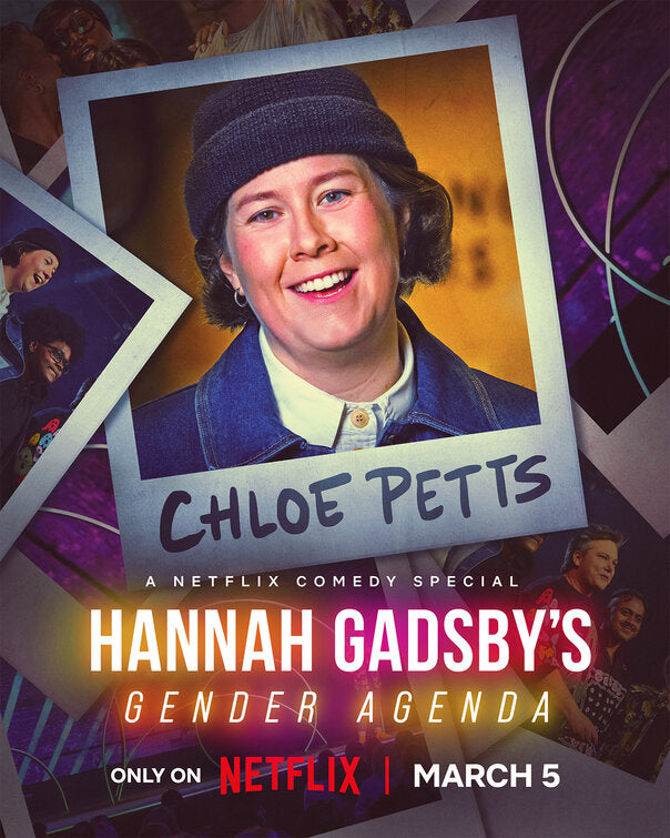 1000 piece jigsaw puzzle for tv poster: Hannah Gadsby's Gender Agenda, ver5