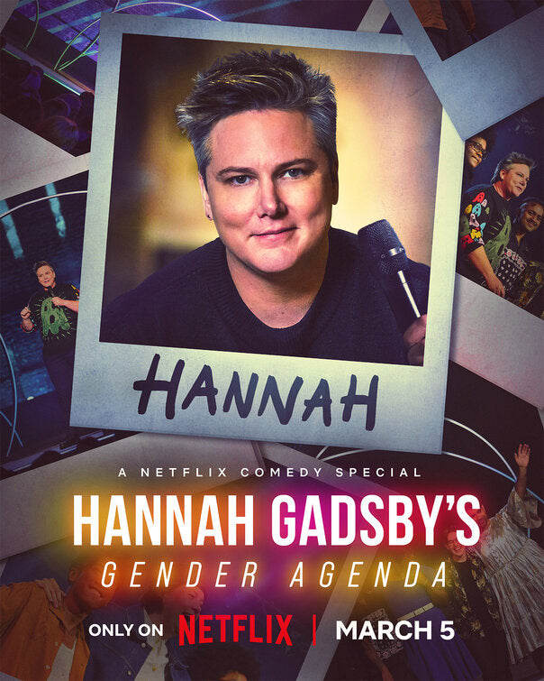 1000 piece jigsaw puzzle for tv poster: Hannah Gadsby's Gender Agenda, ver7