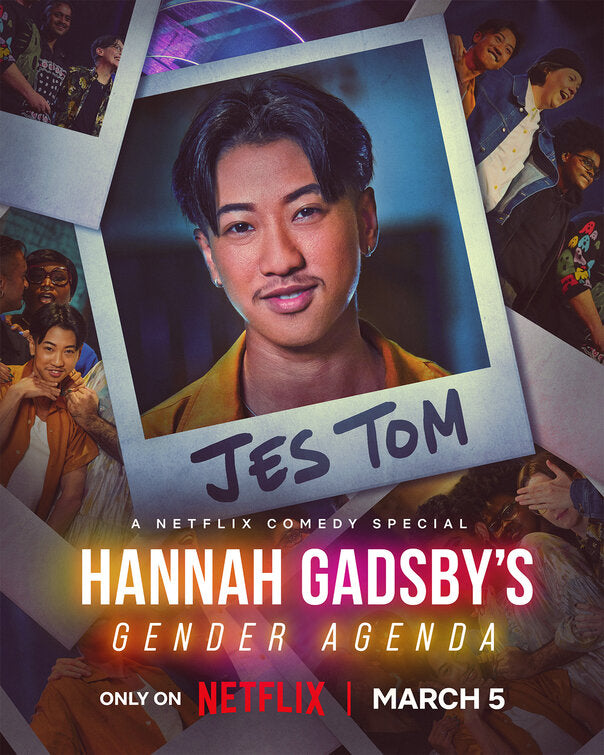 1000 piece jigsaw puzzle for tv poster: Hannah Gadsby's Gender Agenda, ver8