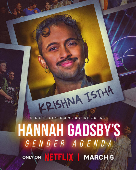 1000 piece jigsaw puzzle for tv poster: Hannah Gadsby's Gender Agenda, ver9