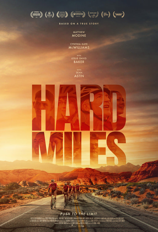 1000 piece jigsaw puzzle for the movie poster: Hard Miles (2024)