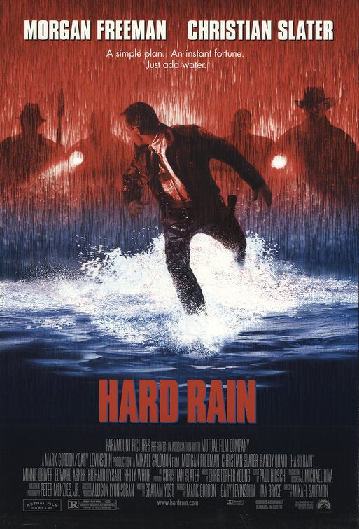 the movie poster: Hard Rain (1998) ver1