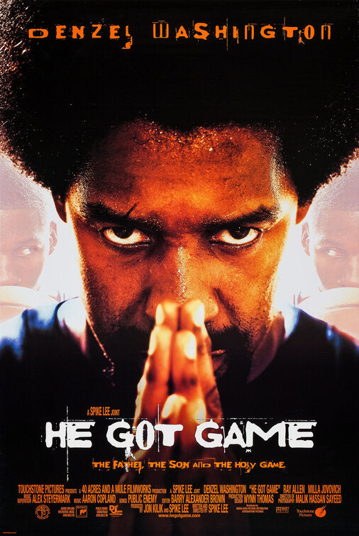 the movie poster: He Got Game (1998)