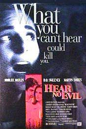 the movie poster: Hear No Evil (1993)