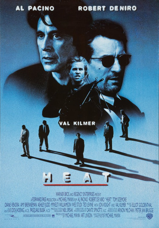 the movie poster: Heat (1995)