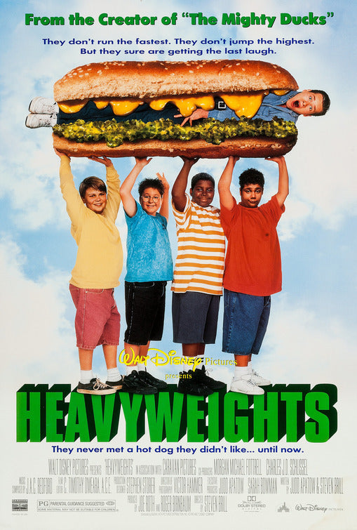 the movie poster: Heavyweights (1995)