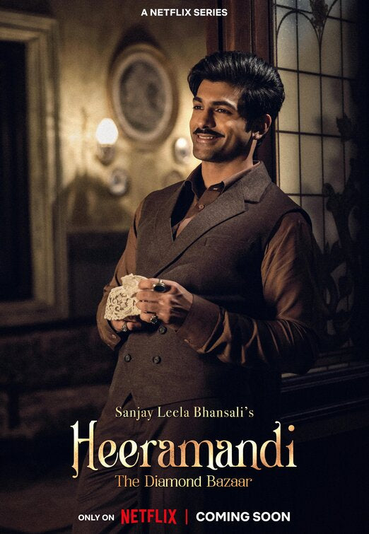 1000 piece jigsaw puzzle for tv poster: Heeramandi: The Diamond Bazaar, ver14